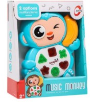 Интерактивная игрушка New World Music Monkey Blue (1024A)