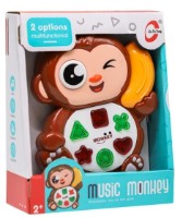 Интерактивная игрушка New World Music Monkey Brown (1024A)