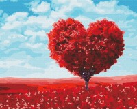 Tablou pe numere Brushme  Inima naturii (BS52254)