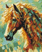 Tablou pe numere Brushme Lăcustă, Oleg Loburak (BS54165FC)