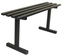 Садовая скамейка AibGrill 440x1000x250mm Concrete/Asphalt (29800-1000)