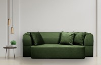 Canapea fără ramă Edka Meteor 200x160x32 M35 Dark Green
