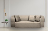 Canapea fără ramă Edka Meteor 200x140x32 M5 Grey Brown