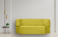 Бескаркасный диван Edka Meteor 200x120x40 P12 Olive Green