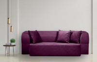Бескаркасный диван Edka Meteor 200x120x32 M10 Dark Purple