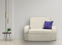 Бескаркасное раскладное кресло Edka Terra 3in1 120x200x30 M17 Light Grey