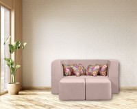 Бескаркасный диван Edka Vega 160x200x40 M19 Pink Powder