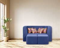 Canapea fără ramă Edka Vega 160x200x40 M23 Blue Indigo