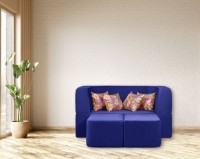 Бескаркасный диван Edka Vega 160x200x40 M34 Dark Blue