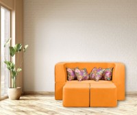 Бескаркасный диван Edka Vega 160x200x40 P14 Orange Mandarin