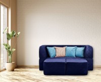 Бескаркасный диван Edka Vega 180x200x40 M34 Dark Blue