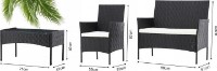 Набор садовой мебели GardenLine SAD0849 фото №7 — интернет-магазин Desire.md