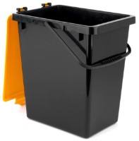 Coș de gunoi PPH Chadex 11L Black/Yellow imaginea #2 — magazin online Desire.md