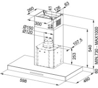 Hota Franke Mythos FCR 625 TC BK XS Cristallo Nero/Inox imaginea #2 — magazin online Desire.md