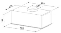 Вытяжка Mastercook Bora 850 (52) Sensor FG Black фото №3 — интернет-магазин Desire.md