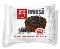 Brioșe proteice Best Fit Mac cu Cacao 60g 4pcs