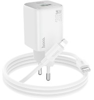 Încărcător Hoco N41 Almighty PD20W Type-C to Type-C White