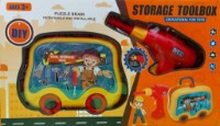 Set de scule pentru copii New World Storage Toolbox (H-788)