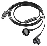 Наушники Hoco M115 Sagacious Type-C Black фото №3 — интернет-магазин Desire.md