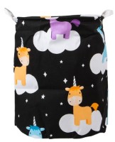 Husa pentru jucării New World Unicorn Black 40x50 (558-SNT24)