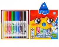 Set carioci Marco Super Washable 12pcs (1630-12CB)