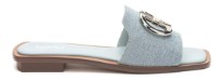 Шлёпанцы женские Keddo 957097/10-04 Light Blue, s.35