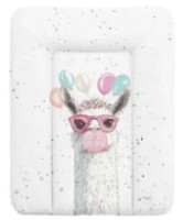 Saltea de înfăşat Ceba Baby Basic Crazy Lama 70x50cm (W-143-000-782)