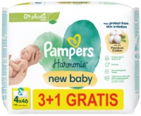Şerveţele umede pentru copii Pampers Harmonie New Baby 4x46pcs