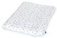 Huse pentru saltea de infasat Ceba Baby Gray Stars/Blue Stars 70x50 (W-847-626-603)