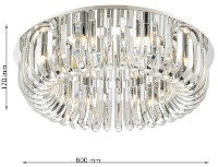 Plafonieră Cellini Carv CLN131-D60C imaginea #2 — magazin online Desire.md