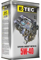 Моторное масло E-TEC EVO 5W-40 4L