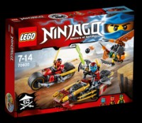 Set de construcție Lego Ninjago: Ninja Bike Chase (70600)