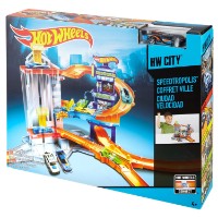 Set jucării transport Hot Wheels Speedtropolis (CDL36)