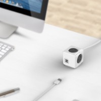 Prelungitor electric PowerCube Extended USB 1.5m