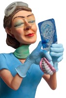 Statuetă Forchino FO 84012 Lady Dentist Mini