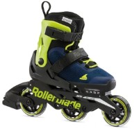Роликовые коньки RollerBlade Microblade 3 WD, s.28-32 Blue/Lime (7104400159)