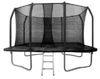 Trambulina New World 360cm Black MSG-TX-9