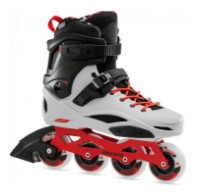 Роликовые коньки RollerBlade RB Pro X Gray/Warm Red 45.5