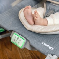 Șezlong pentru bebeluși Bright Starts Ingenuity Happy Belly Rock-to-Bounce Parker (16853) imaginea #6 — magazin online Desire.md