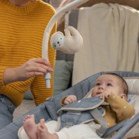 Șezlong pentru bebeluși Bright Starts Ingenuity Happy Belly Rock-to-Bounce Parker (16853) imaginea #9 — magazin online Desire.md