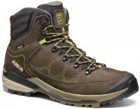 Ботинки мужские Asolo Falcon Evo NBK GV Dark Brown/Lime (A4006400.B116) 47 1/2