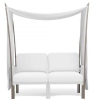 Балдахин Nardi Ombra 2 Tortora Velo White (40407.10.203)