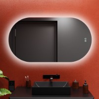 Oglindă baie Bayro Solar 1300x700 Led Touch (118942)