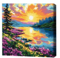 Tablou pe numere Brushme Culorile primăverii (BS54233FC)