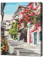 Tablou pe numere Brushme Grecia (RBS7519FC)