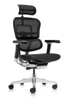 Scaun de birou Comfort T-168-B1 5D-D Ergohuman Luxury 2 Legrest Black
