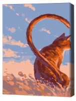 Tablou pe numere Brushme Sufletul meu pereche 1 (RBS1032FC)