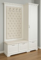 Antreu Alfa Mobila Tiffany 215x50x155 White