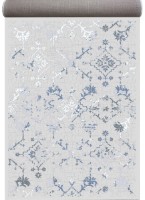 Covor CarpetLux Delta 2537B_L.GREY_SH_D.BLUE 1.00x5.00m imaginea #1 — magazin online Desire.md