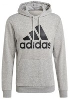 Hanorac pentru bărbați Adidas Essentials Big Logo French Terry Medium Grey Heather/Black, s.XL
